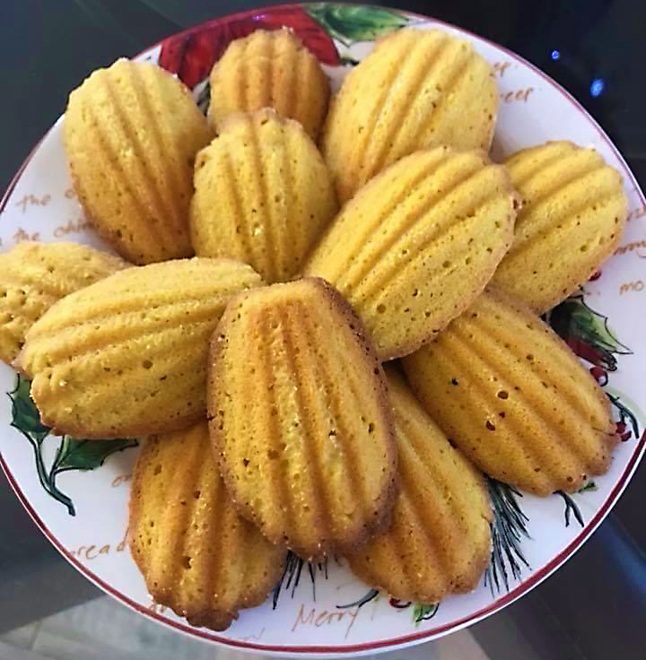 Pumpkin Madeleines Darcy Dishes